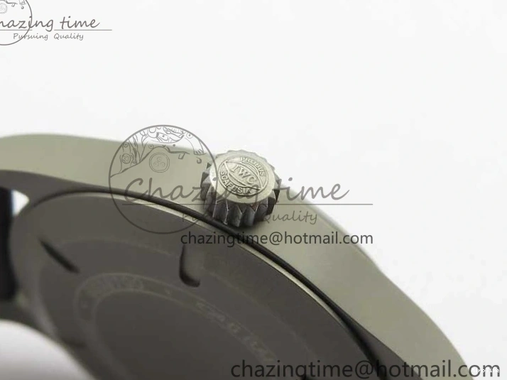 MIROTIME 0507 Mark XVIII IW327006 Titanium V7F 1:1 Best Edition Black Dial on Brown Leather Strap A Attractive 7080